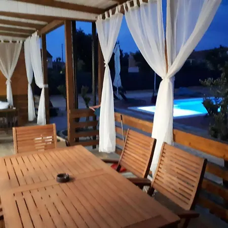 Tatil Evi Elegant Mobile In Drage With Swimming Pool *