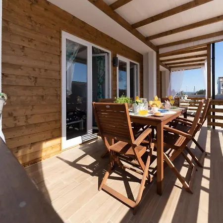 Сasa de vacaciones Elegant Mobile In Drage With Swimming Pool